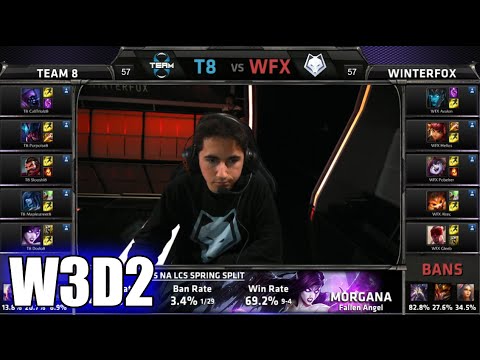 Team 8 vs Winterfox | S5 NA LCS Spring 2015 Week 3 Day 2 | T8 vs WFX W3D2G4 VOD 60FPS