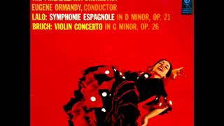 Lalo / Isaac Stern, 1956: Symphonie Espagnole in D minor, Op. 21 - Complete (Original Vinyl LP)