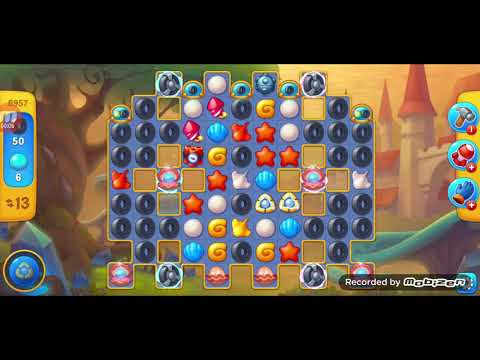 fishdom gameplay / level 6957 / It is like the ads? / thank you 피쉬돔 / 모바일 게임 / 중독성 있는 게임