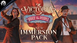 Названа дата выхода DLC Voice of the People для стратегии Victoria 3