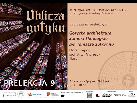 Oblicza Gotyku IX Gotycka architektura Summa Theologiae św. Tomasza z Akwinu