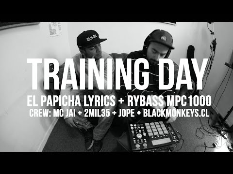 PAPICHA + RYBASS MPC 1000 TRAINING DAY BLACK MONKEYS.