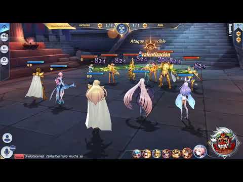 Guilty y el Leon rabioso- daño bestial ronda 3 - SAINT SEIYA AWAKENING