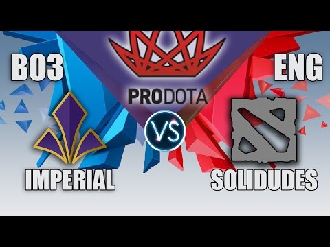 IMPERIAL VS SOLIDUDES | PRODOTA CUP | BO3 | ENG CAST | LIVE !!!