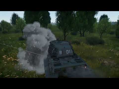 War Thunder | No One Expects The King Tiger Flank