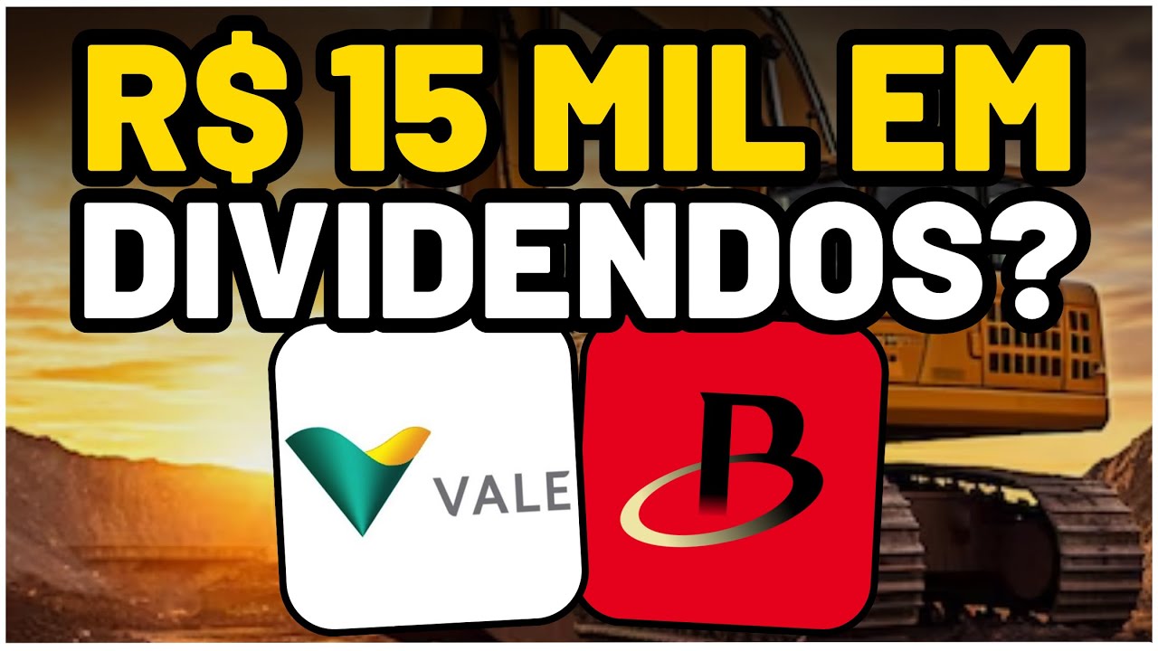 🚨 É IMPOSSÍVEL FICAR DE FORA? VALE (VALE3) ou BRADESPAR (BRAP4) é Melhor banco para DIVIDENDOS?