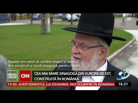 Cea mai mare sinagogă din Europa de Est, construită în România