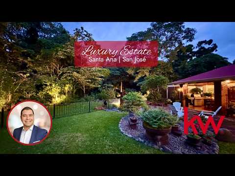 Live the Costa Rica Dream: Tropical Estate in Santa Ana, Costa Rica #costaricarealestate #costarica