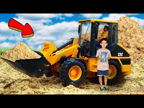 Tractor Loader Broken Down and Other Funny Stories about Trucks Bruder - COMPILATION | Toys 2 Boys