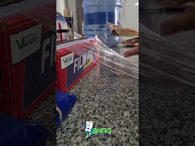 Vídeo relacionado con Film Transparente para Embalar, 50cm de ancho y Extensible hasta 300 Metros de Longitud, Rollo de Film Elástico Manual, Protector de Embalaje Industrial, Film para Embalar - Ofituria (6 uds)