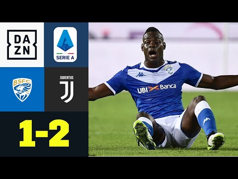 Bei Balotelli-Debüt: Juve siegt gegen starke Gastgeber: Brescia - Juventus 1:2 | Serie A | DAZN