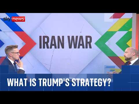 What is the United States strategy for the Iran war?