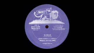 Sugar Minott & Lover D - Hi Hello/Jerry Johnson/Hasan Bakr(Wackies Rhythm Force)