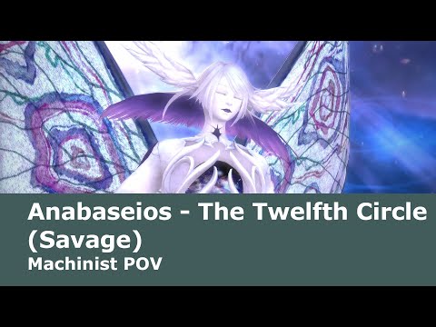 FFXIV - P12S P1 MCH POV Pandæmonium Anabaseios The Twelfth Circle Phase 1 (Savage)