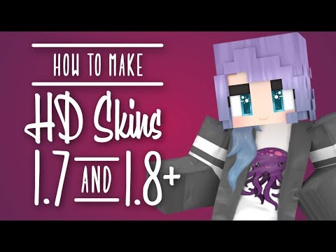 Insane HD Minecraft Skins! 1.7 & 1.8+ Tutorial - AUG '17