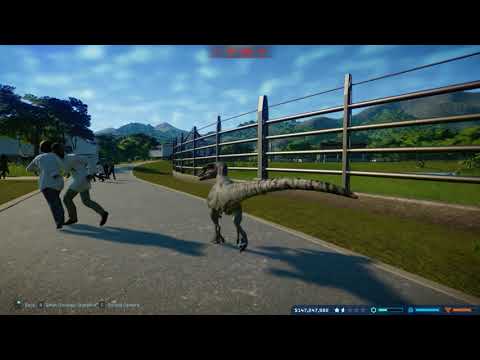 Velociraptor On The Loose - Jurassic World Evolution