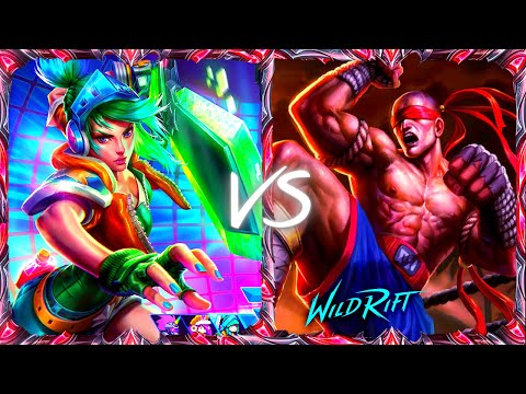 Wild Rift - Riven vs Lee Sin Jungle Gameplay（Season 9）HD 1080p