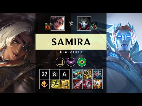 Samira ADC vs Jhin - BR Master Patch 25.11