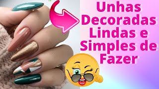 Unhas decoradas em gel unhas decoradas lindas e delicadas unhas decoradas 2021