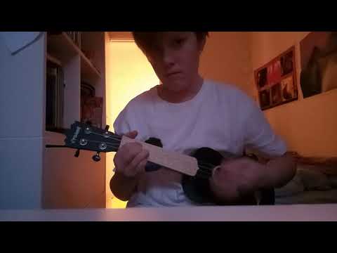 den ända gången jag kommer spela ukulele på Youtube eller konsert