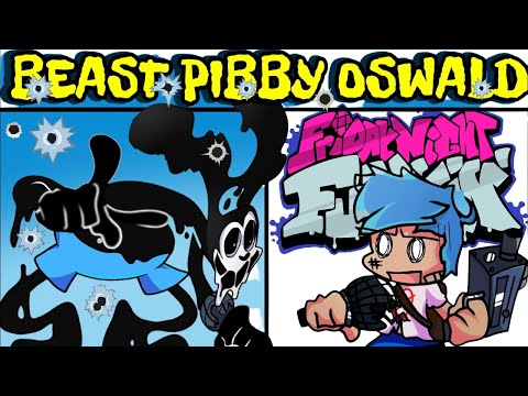 Pibby Corrupted Oswald vs FNF Friday night funkin Pibby Corrupted Oswald MOD HARD