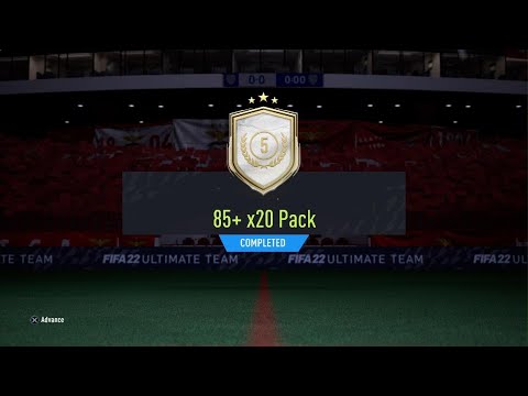 FIFA 22 Premier League Insane Pack Opening!! 85+ ×20 Pack / 84+ ×25 Pack / 82+ x25 Pack