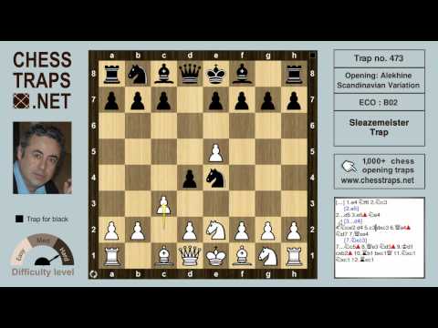 0473 Alekhine Scandinavian Variation Sleazemeister