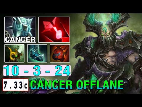 TRULY BECOME BROKEN OFFLANE [Underlord] Super Annoying + Tanker With This Build 7.33C Dota2