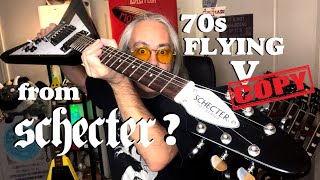 Video thumbnail for Gibson Flying V Copy from Schecter Japan? by SayonaraSixString