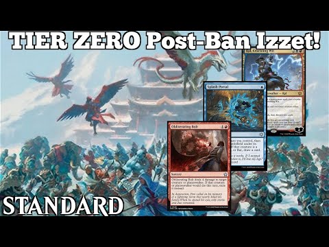 TIER ZERO Post-Ban Izzet! | Viviless Prowess | Standard Bo3 | MTG Arena