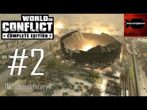 World in Conflict Complete Edition - Campaign Playthrough Part 2 (Invasion, No Commentary)
