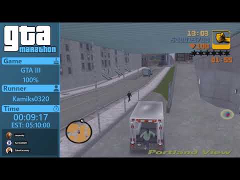 GTAMarathon 2019 - Grand Theft Auto III - 100% - Kamiks0320