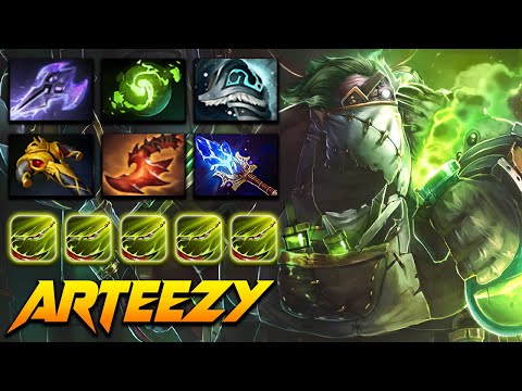 EG.Arteezy Pudge Epic Butcher - Dota 2 Pro Gameplay [Watch & Learn]