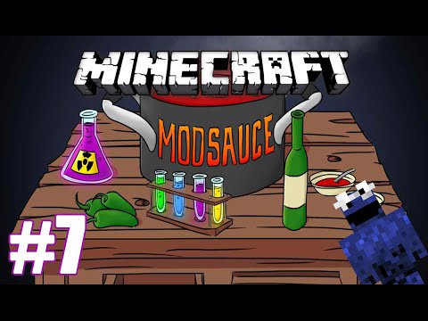 Minecraft Modsauce 1.7.10 LP - Episode 7: Nether Run!