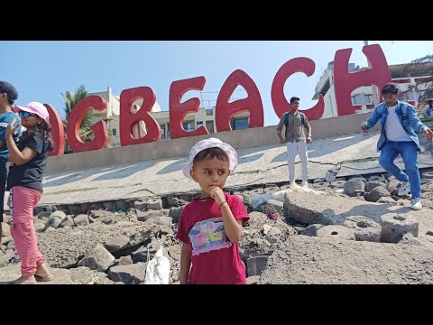 Bagha Swarit Alibagh beach Vr Kashi Masti karto || # Alibagh beach ⛱️🏖️# daily vlog#Swarit