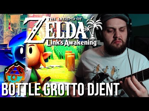 LINK'S AWAKENING 「Bottle Grotto」Legend of DJENT【VGMETAL by Dacian Grada】