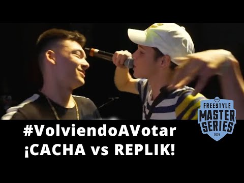 #VolviendoAVotar ¡CACHA vs REPLIK! - FMS 2018