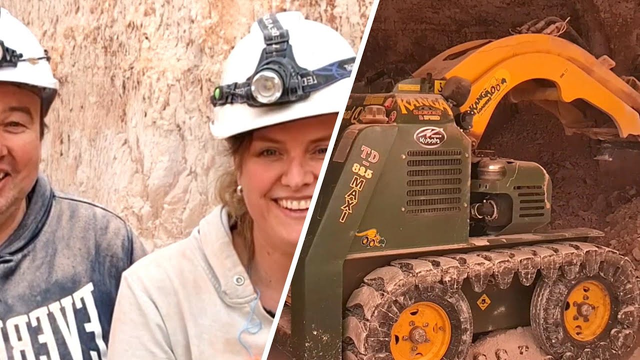 Husband & wife survive mining together at Coober Pedy!