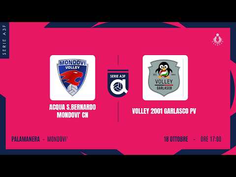 ACQUA S.BERNARDO MONDOVI' CN - VOLLEY 2001 GARLASCO PV | 1A | A3F |