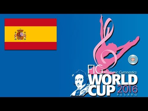 Natalia GARCIA AA Clubs Rhythmic Gymnastics World Cup 2016 Pesaro