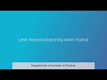 Learn Keyword Searching within Factiva