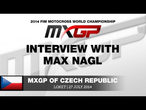 MXGP of Czech Republic 2014 Interview with Max Nagl - Motocross