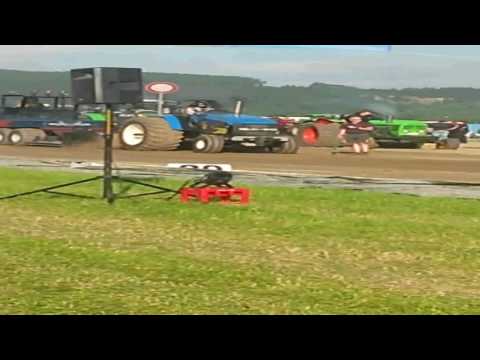 Pulling New Blue Diesel