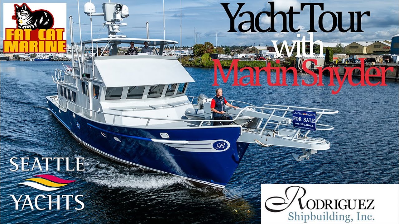 FOR SALE - $895k Rodriguez 76' 23.16m Custom Steel Trawler Yacht - Yacht Tour with Martin Snyder