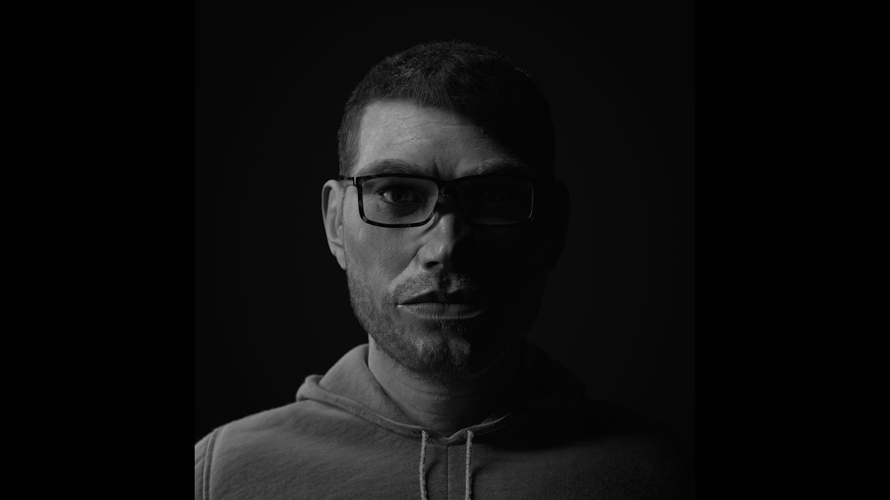 Realistic Human Portrait 3D Model