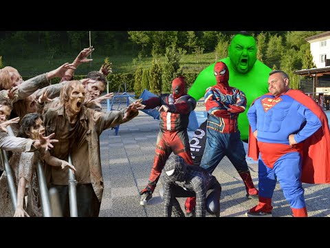 Superheroes VS Zombies