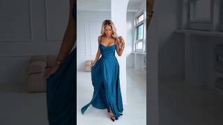 Numoco Dámské šaty 646-2 tyrkysová univerzální 