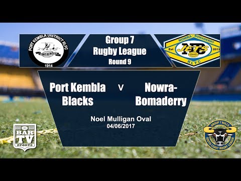 2017 Group 7 RL Round 9 Full Match Replay - Port Kembla Blacks vs Nowra-Bomaderry Jets