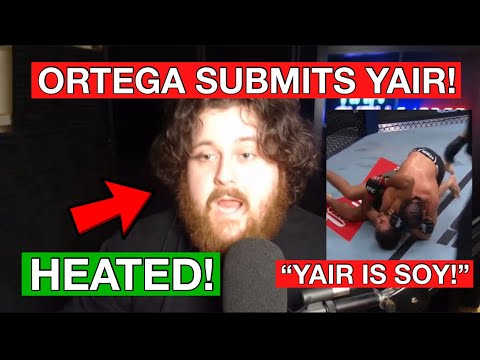 SALTY! The MMA Guru REACTS To Brian Ortega SUBMITTING Yair Rodriguez!