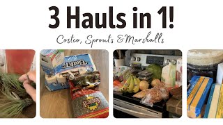Costco, Marshalls & Sprouts Hauls!